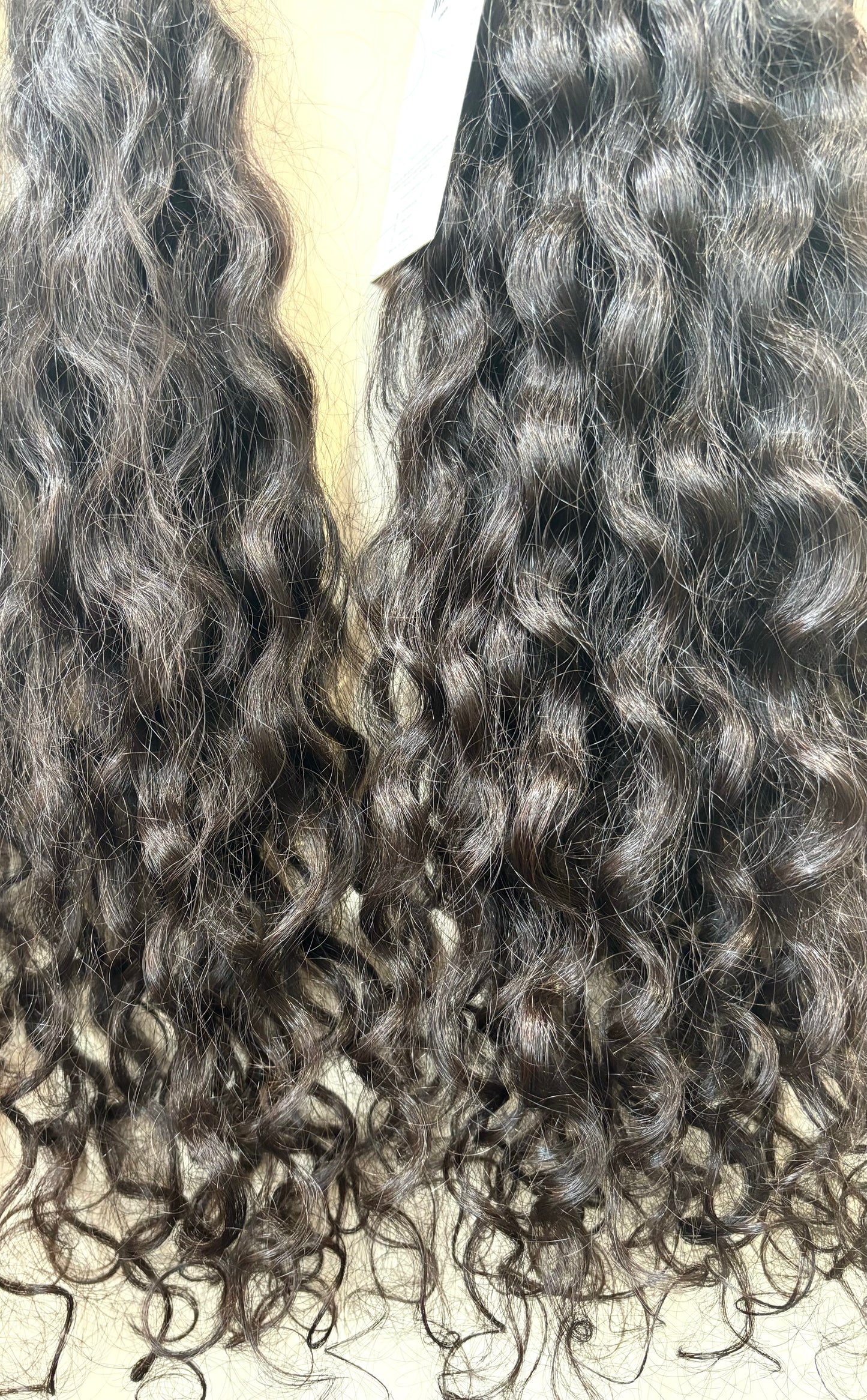 Raw Indian curly tape ins